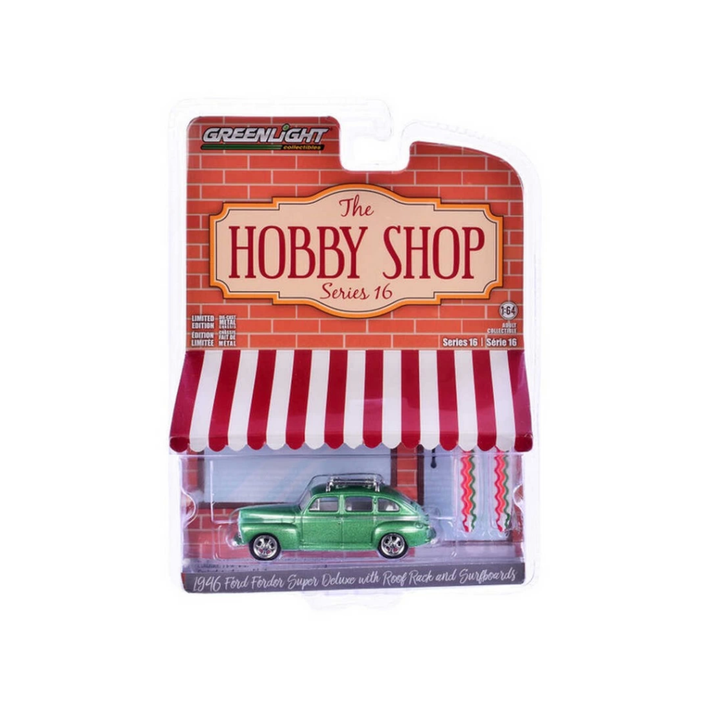 Nessiworld Greenlight 1/64 The Hobby Shop Series 16 - 1946 Ford F Nessiworld Greenlight 1/64 The Hobby Shop Series 16 - 1946 Ford F