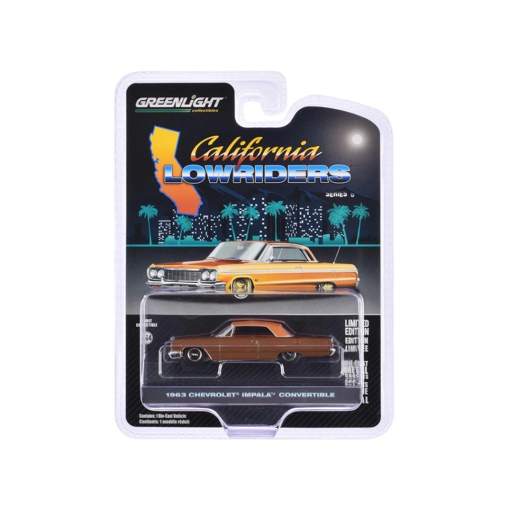 Nessiworld Greenlight 1/64 California Lowriders Series 6- 1963 Ch Nessiworld Greenlight 1/64 California Lowriders Series 6- 1963 Ch