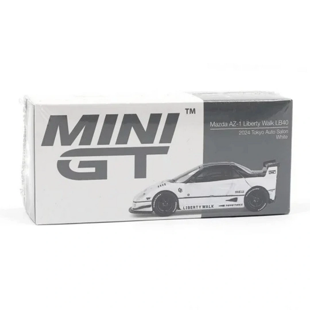 NessiWorld GT 1/64 Mazda AZ-1 Liberty Walk LB40 White 2024 Tokyo NessiWorld GT 1/64 Mazda AZ-1 Liberty Walk LB40 White 2024 Tokyo
