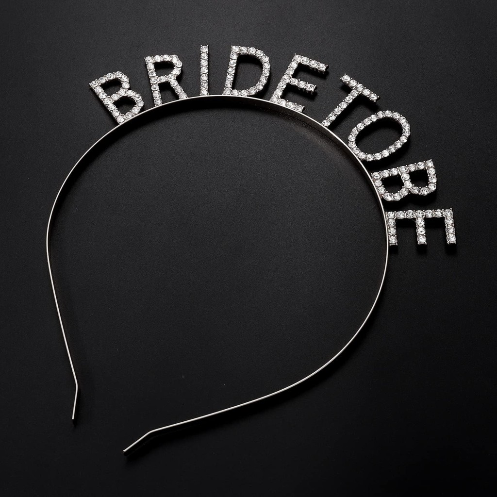 Nessiworld Gümüş Kaplama Kristal Taşlı Bride To Be Gelin Tacı 16x Nessiworld Gümüş Kaplama Kristal Taşlı Bride To Be Gelin Tacı 16x