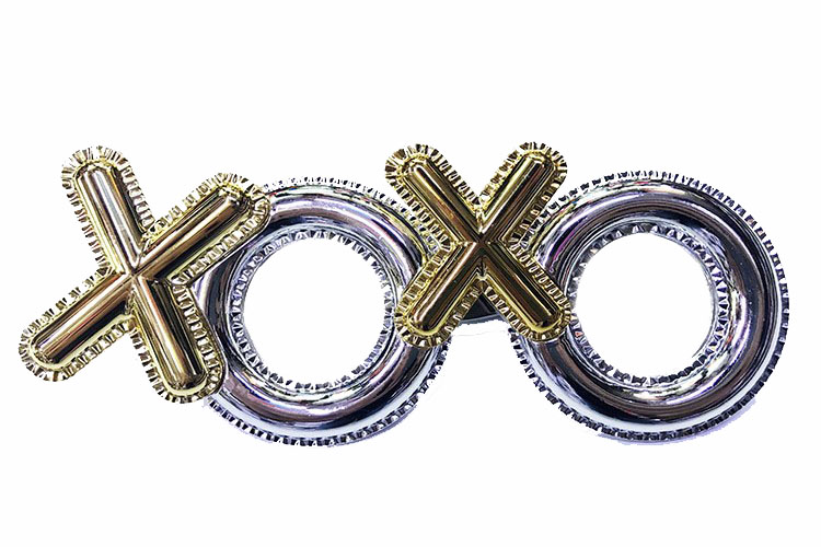 Nessiworld Gümüş Renk Xoxo Yazılı Parti Gözlüğü 17x7 cm Nessiworld Gümüş Renk Xoxo Yazılı Parti Gözlüğü 17x7 cm