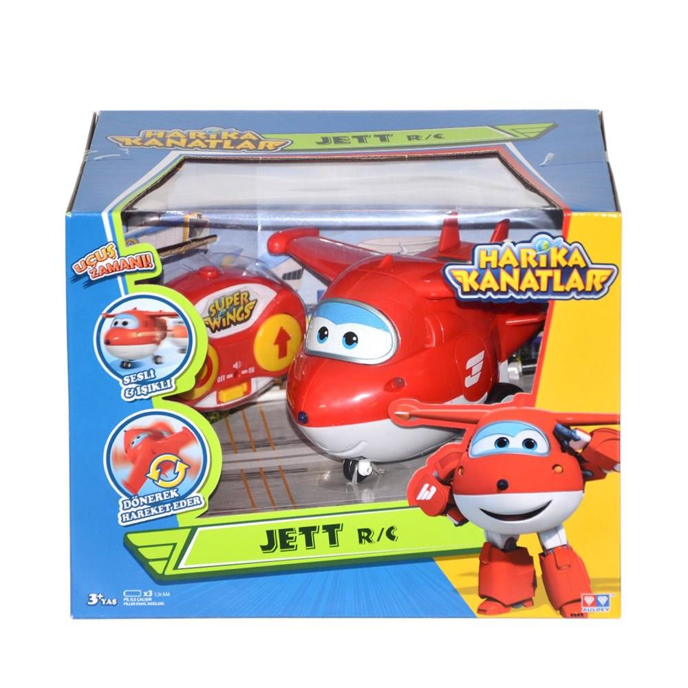 Nessiworld Harika Kanatlar Uzaktan Kumandalı Sesli ve Işıklı Jett Nessiworld Harika Kanatlar Uzaktan Kumandalı Sesli ve Işıklı Jett