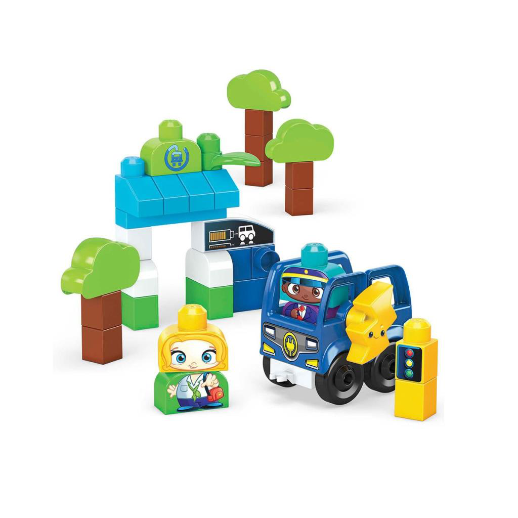 Nessiworld HDX90 MEGA BLOKS® Doğa Dostu Otobüs Seti 36 parça +1 y Nessiworld HDX90 MEGA BLOKS® Doğa Dostu Otobüs Seti 36 parça +1 y