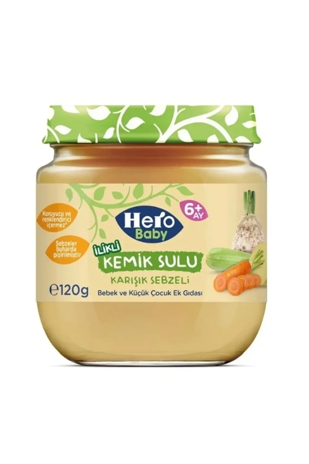 Nessiworld Hero Baby Gourmet Karışık Sebzeli Kavanoz Mama 120 Gr