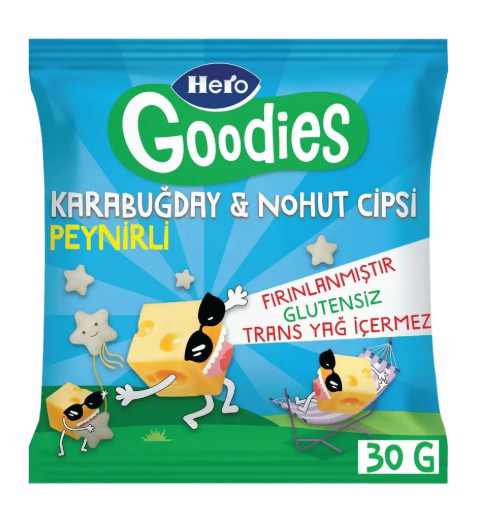 Nessiworld Hero Goodies Peynirli Sağlıklı Cips 30 Gr Nessiworld Hero Goodies Peynirli Sağlıklı Cips 30 Gr
