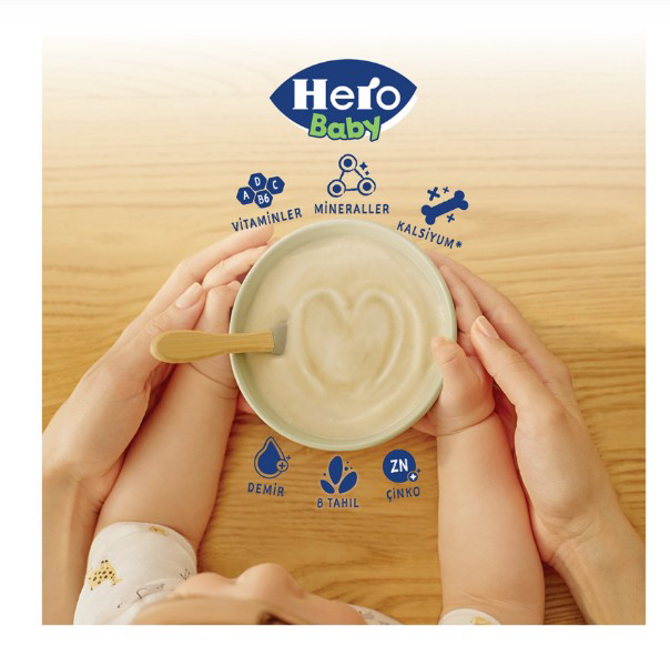 Nessiworld Hero Baby Sütlü 8 Tahıllı Peynirli Pekmezli Kaşık Mama Nessiworld Hero Baby Sütlü 8 Tahıllı Peynirli Pekmezli Kaşık Mama