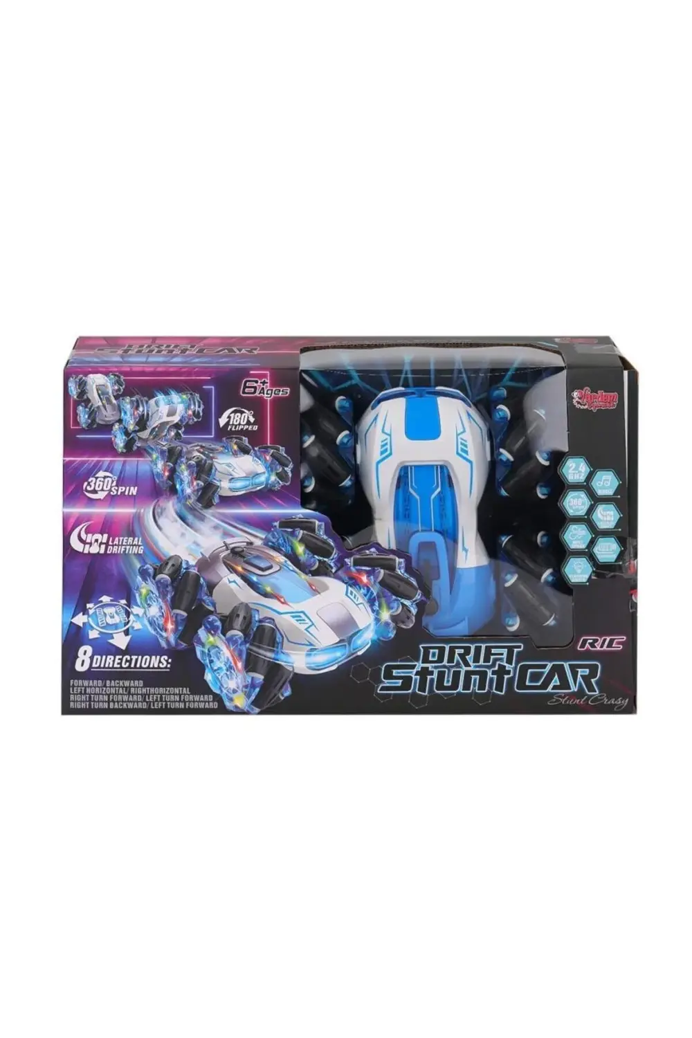 Nessiworld HG4-33 Kumandalı Müzikli Işıklı Drift Stuntu Akrobat A