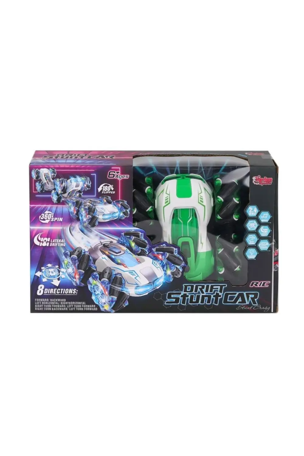 Nessiworld HG4-33 Kumandalı Müzikli Işıklı Drift Stuntu Akrobat A