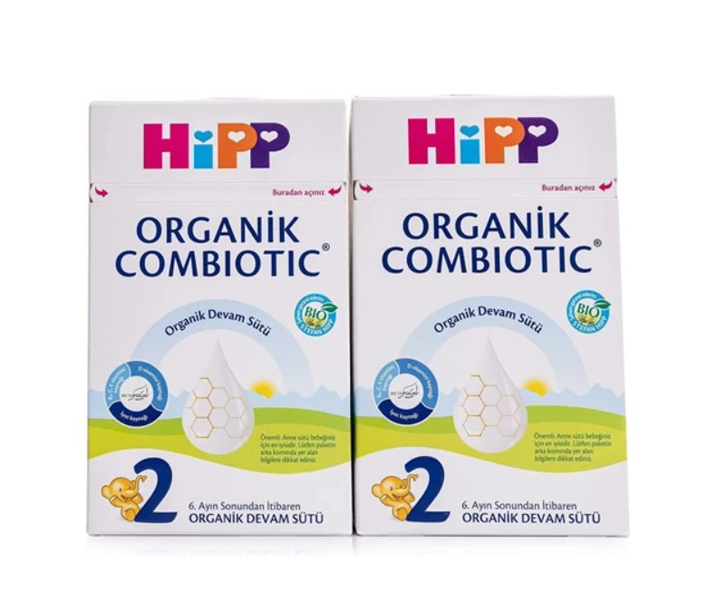Nessiworld Hipp 2 Organik Combiotic Bebek Sütü 800 Gr X2 Islak Me
