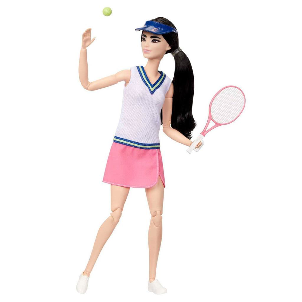 Nessiworld HKT73 Barbie Sporcu Bebekler - Tenisçi