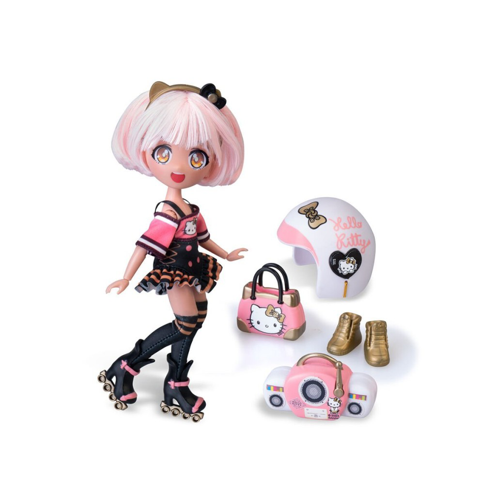 Nessiworld HKTF1000 Hello Kitty Manga Bebek - Golden Diva Roller Nessiworld HKTF1000 Hello Kitty Manga Bebek - Golden Diva Roller