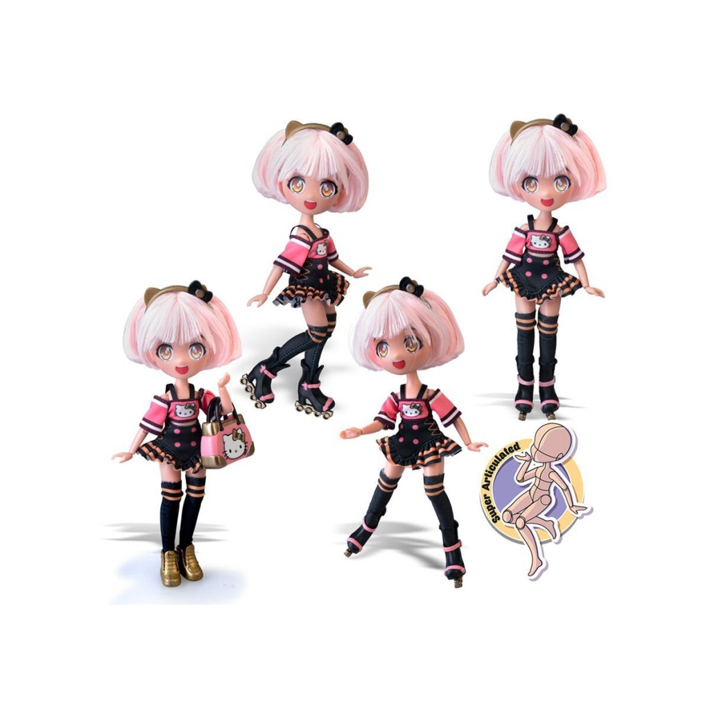 Nessiworld HKTF1000 Hello Kitty Manga Bebek - Golden Diva Roller Nessiworld HKTF1000 Hello Kitty Manga Bebek - Golden Diva Roller