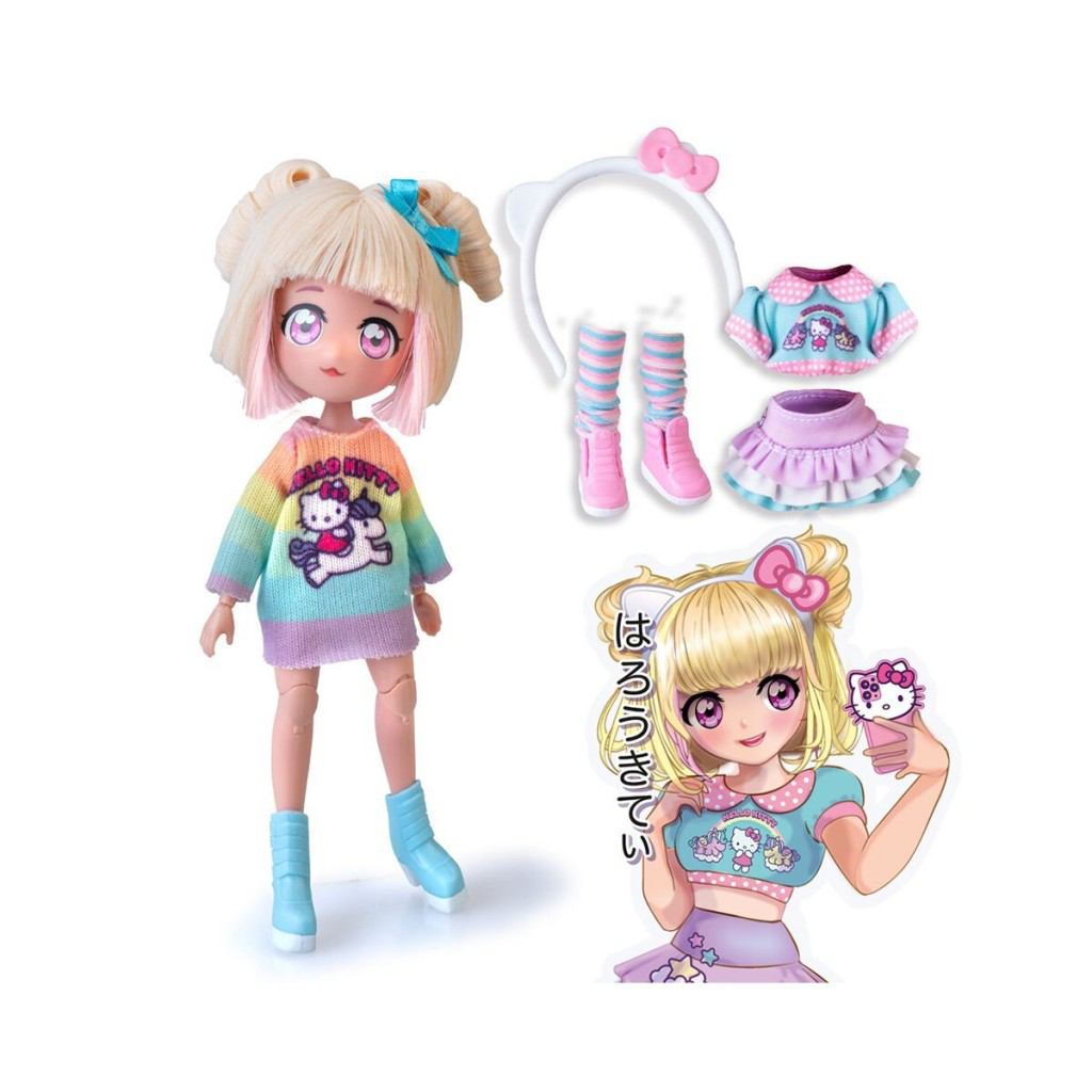 Nessiworld HKTF2000 Hello Kitty Manga BFF Bebek Nessiworld HKTF2000 Hello Kitty Manga BFF Bebek