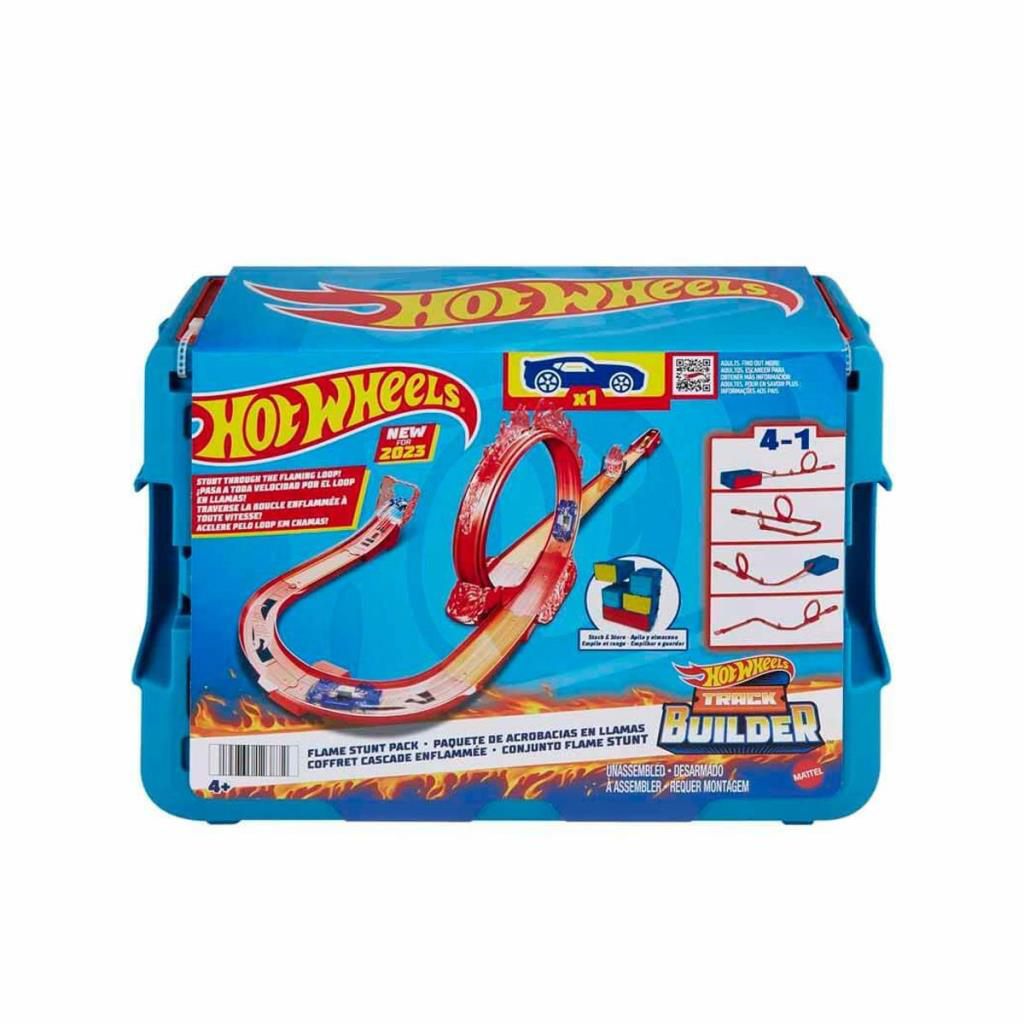 Just Cheap Store HMC04 Hot Wheels Track Builder Alev Temalı Akrob