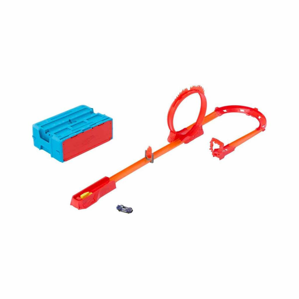 Just Cheap Store HMC04 Hot Wheels Track Builder Alev Temalı Akrob