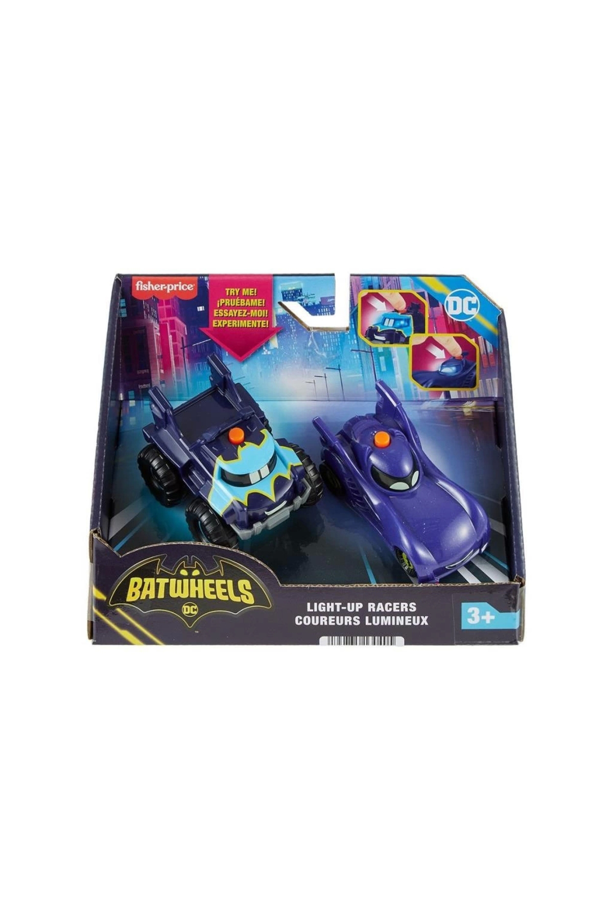 Nessiworld  Hml25 Fisher-Price® Batwheels™ İşikli Yarişçilar