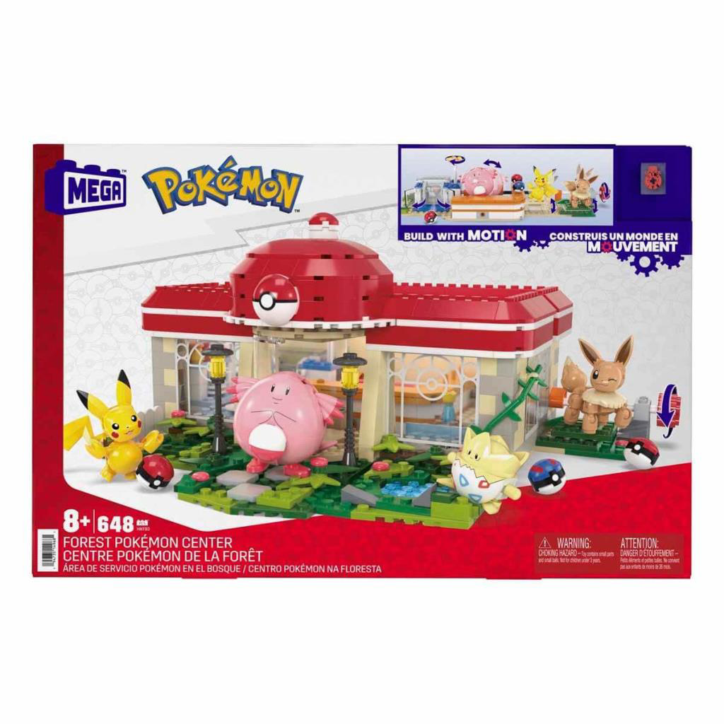 Nessiworld HNT93 MEGA Pokémon™ Pokémon Dinlenme Tesisi 648 parça 