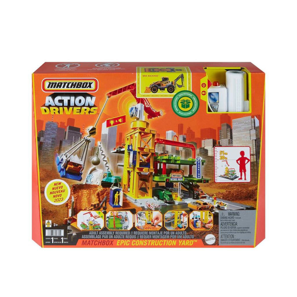 Nessiworld HPD63 Matchbox Aksiyon Sürücüleri Muhteşem İnşaat Alan