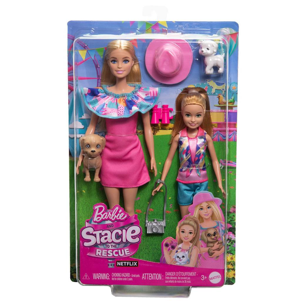 NessiWorld HRM09 Barbie ve Stacie Kız Kardeşler İkili Set - Barbi NessiWorld HRM09 Barbie ve Stacie Kız Kardeşler İkili Set - Barbi