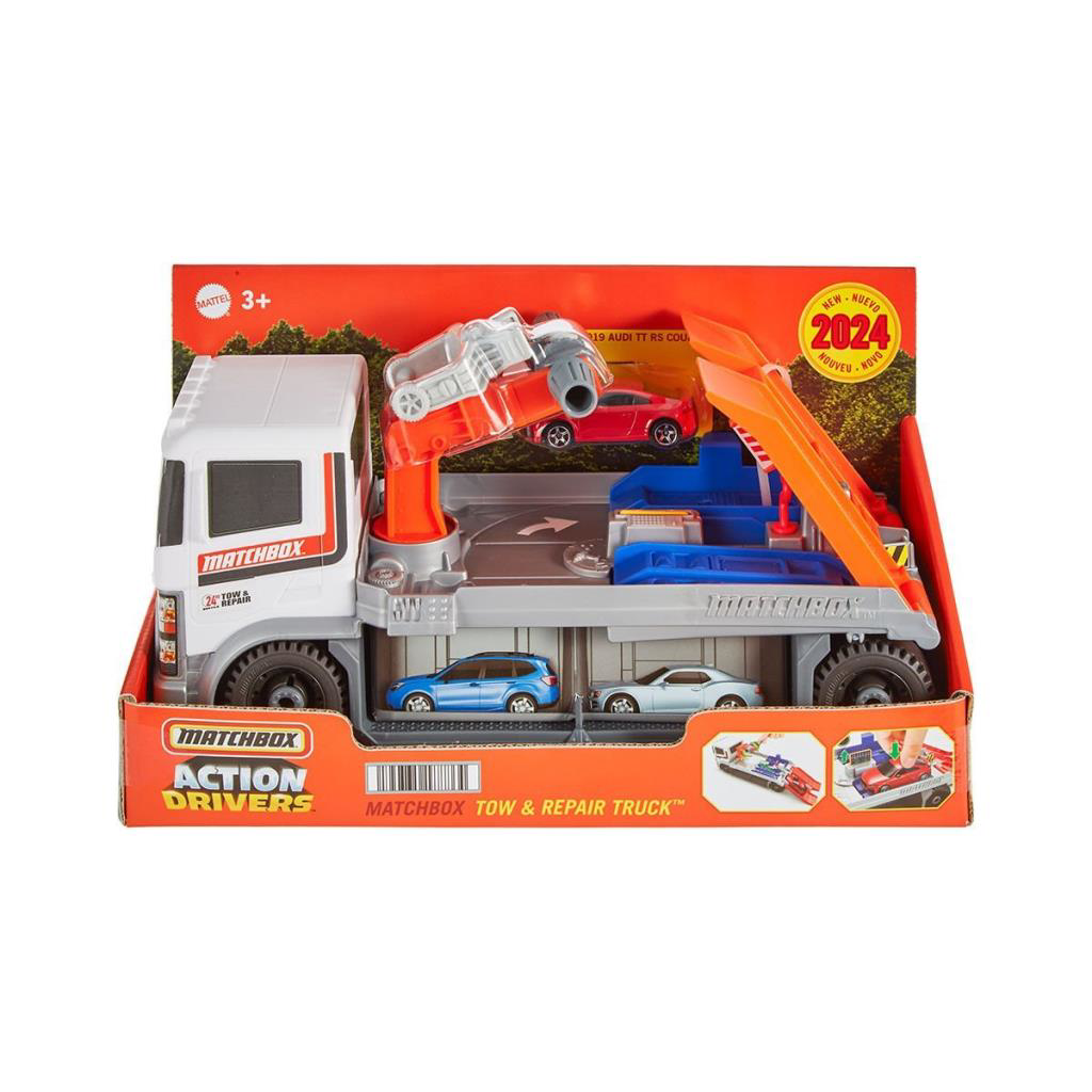 NessiWorld HRY43 Matchbox Aksiyon Sürücüleri - Çekici ve Tamir Ka