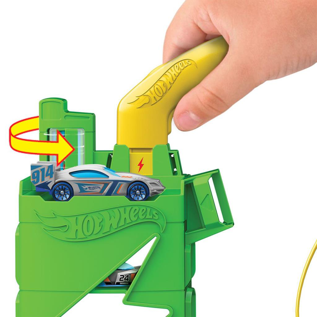 NessiWorld HTN79 Hot Wheels Elektrikli Araç Şarj İstasyonu Oyun S