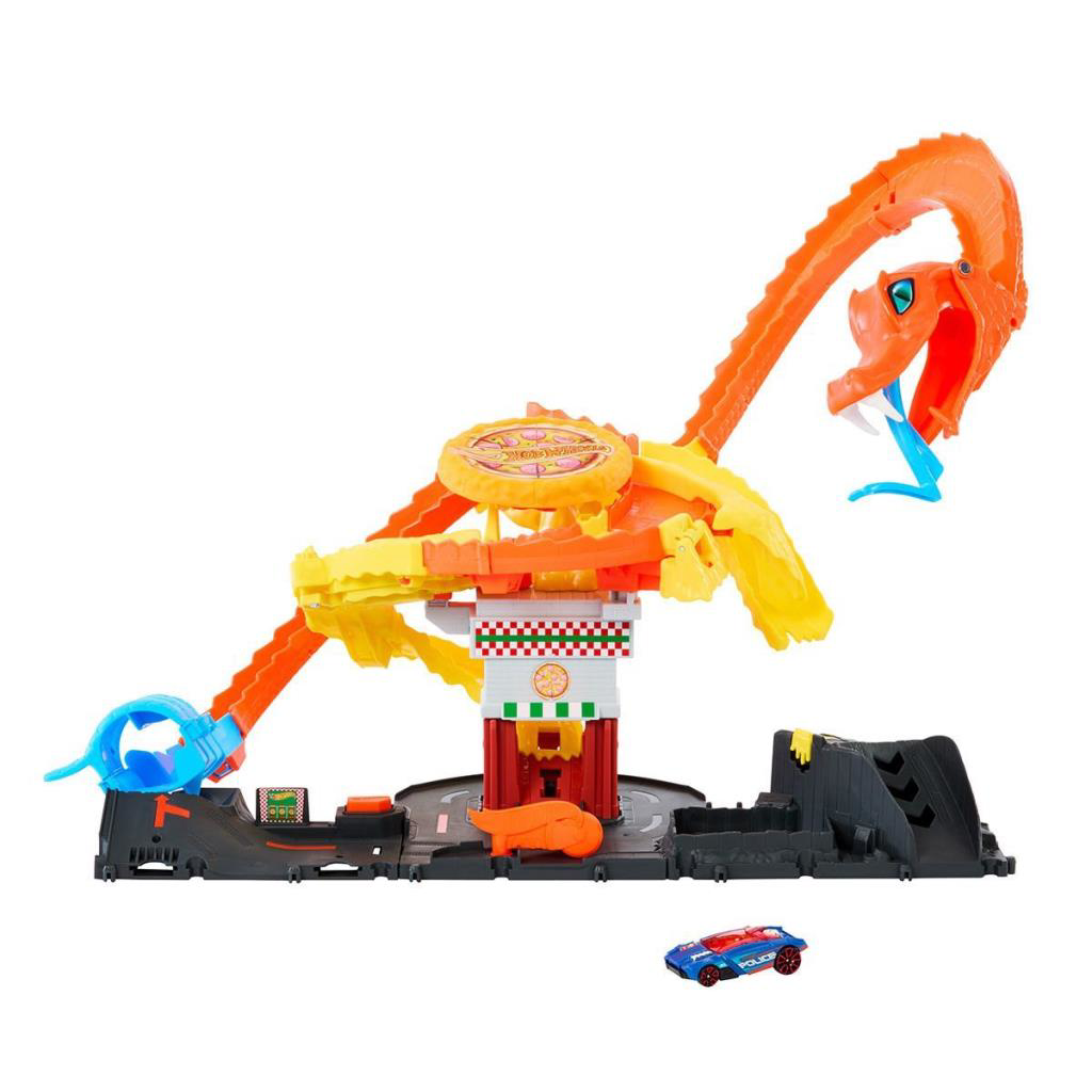 NessiWorld HTN81HotWheelsPizzaDükkanındaKobraMacerasıOyunSeti NessiWorld HTN81HotWheelsPizzaDükkanındaKobraMacerasıOyunSeti