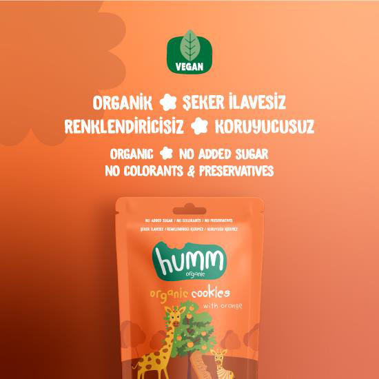 Just Cheap Store Humm Organik Vegan Portakallı Kurabiye 55 Gr Just Cheap Store Humm Organik Vegan Portakallı Kurabiye 55 Gr