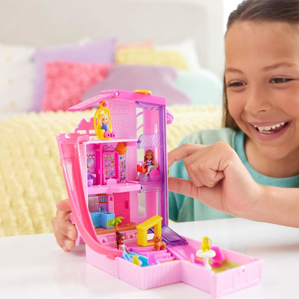 Nessiworld HWP11 Polly Pocket Barbienin Evi Temalı Mikro Oyun Set Nessiworld HWP11 Polly Pocket Barbienin Evi Temalı Mikro Oyun Set