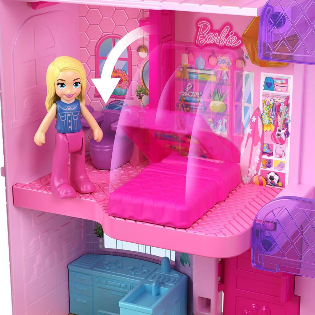 Nessiworld HWP11 Polly Pocket Barbienin Evi Temalı Mikro Oyun Set Nessiworld HWP11 Polly Pocket Barbienin Evi Temalı Mikro Oyun Set
