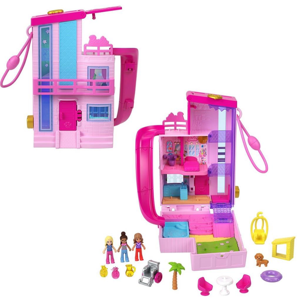 Nessiworld HWP11 Polly Pocket Barbienin Evi Temalı Mikro Oyun Set Nessiworld HWP11 Polly Pocket Barbienin Evi Temalı Mikro Oyun Set