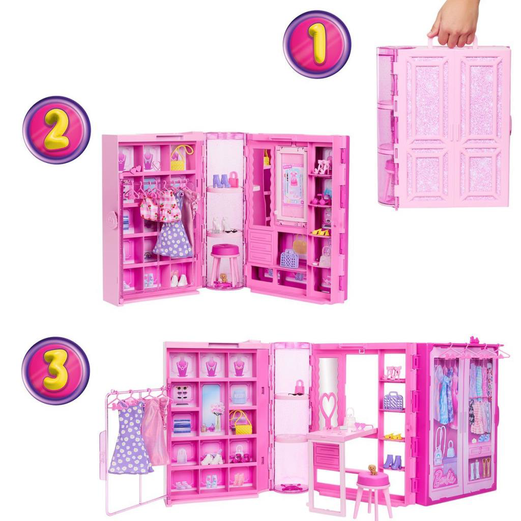 Nessiworld HXD58 Barbie ve Rüya Gardrobu