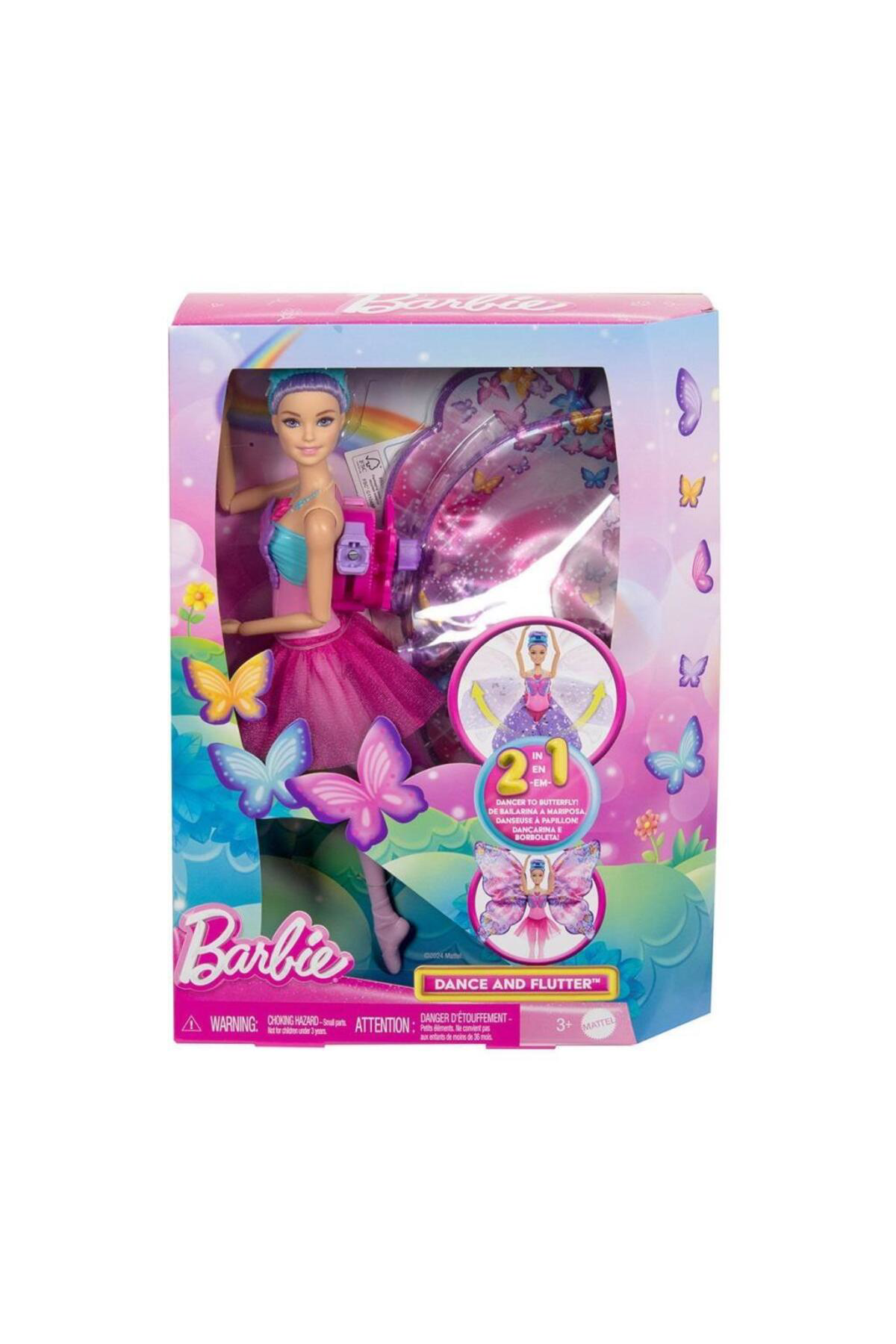 Nessiworld  Hxj10 Barbie Kelebek Dansçı Bebek