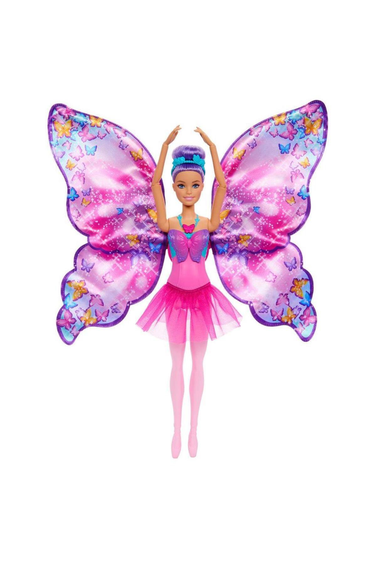 Nessiworld  Hxj10 Barbie Kelebek Dansçı Bebek