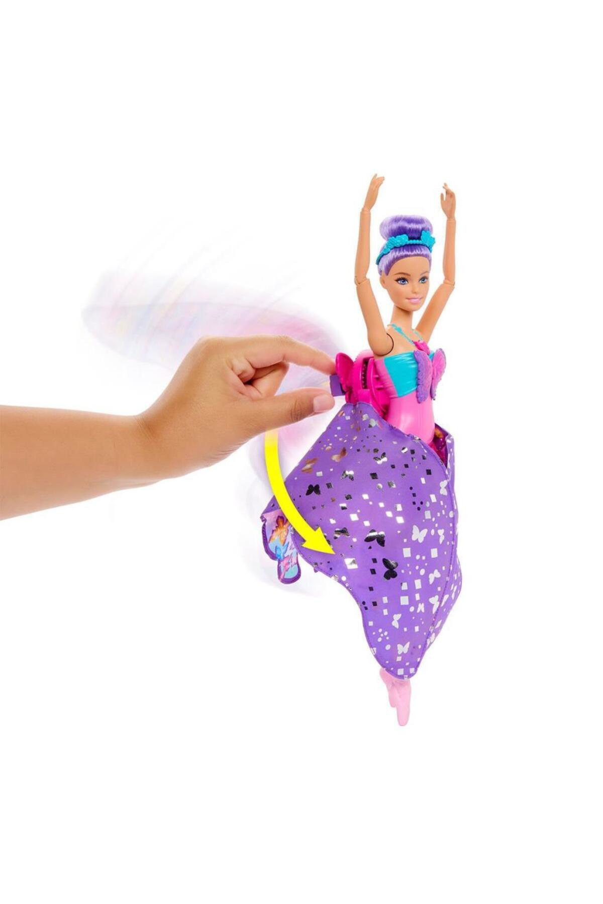 Nessiworld  Hxj10 Barbie Kelebek Dansçı Bebek