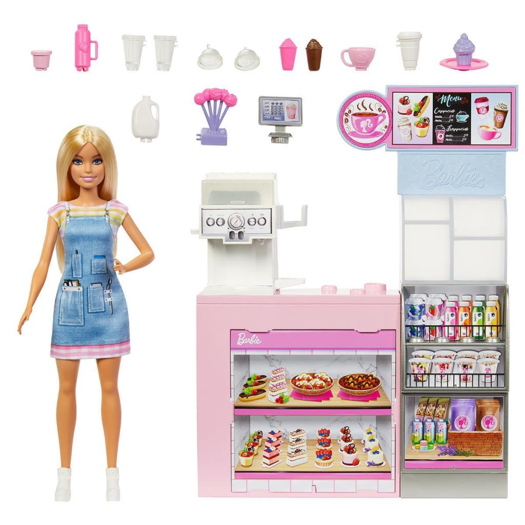 Nessiworld HXN94 Barbie Kahve Dükkanı Oyun Seti Nessiworld HXN94 Barbie Kahve Dükkanı Oyun Seti