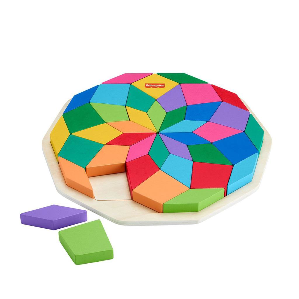 Just Cheap Store Nessiworld Hxt94 Fisher-Price Ahşap Mandala Yapboz