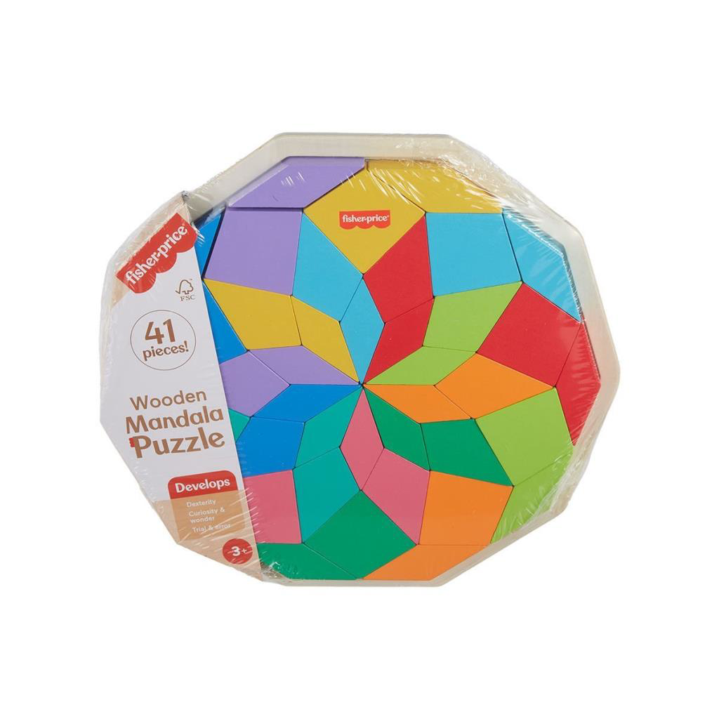 Just Cheap Store Nessiworld Hxt94 Fisher-Price Ahşap Mandala Yapboz