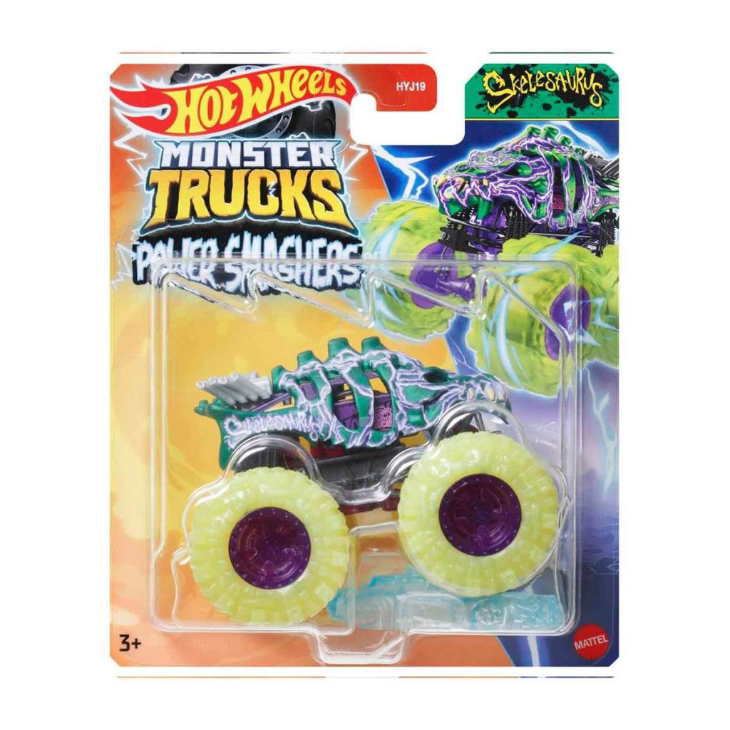 Nessiworld HYJ19 Hot Wheels Monster Trucks Power Smashers 1:64 Ar