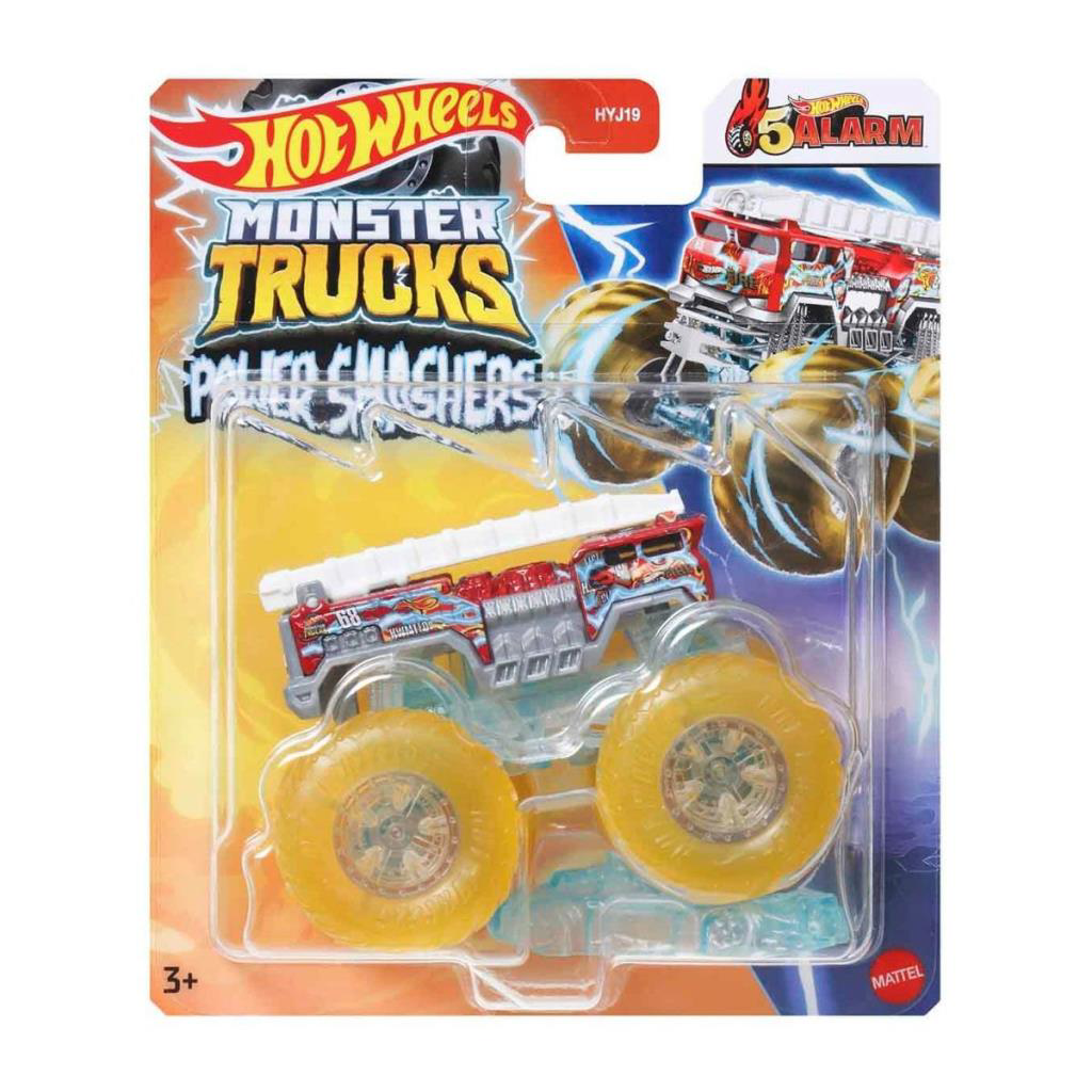 Nessiworld HYJ19 Hot Wheels Monster Trucks Power Smashers 1:64 Ar