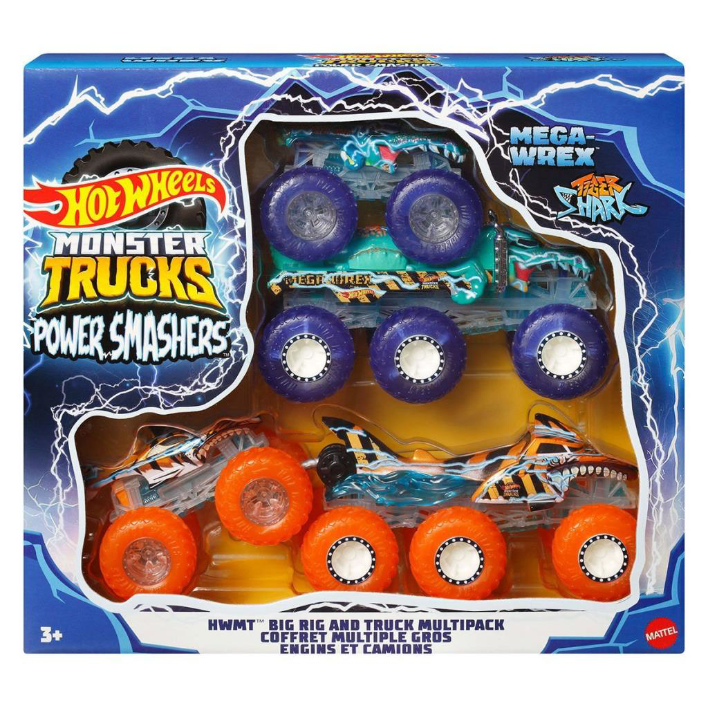 Nessiworld HYJ29 Hot Wheels Monster Trucks Power Smashers Çoklu P Nessiworld HYJ29 Hot Wheels Monster Trucks Power Smashers Çoklu P