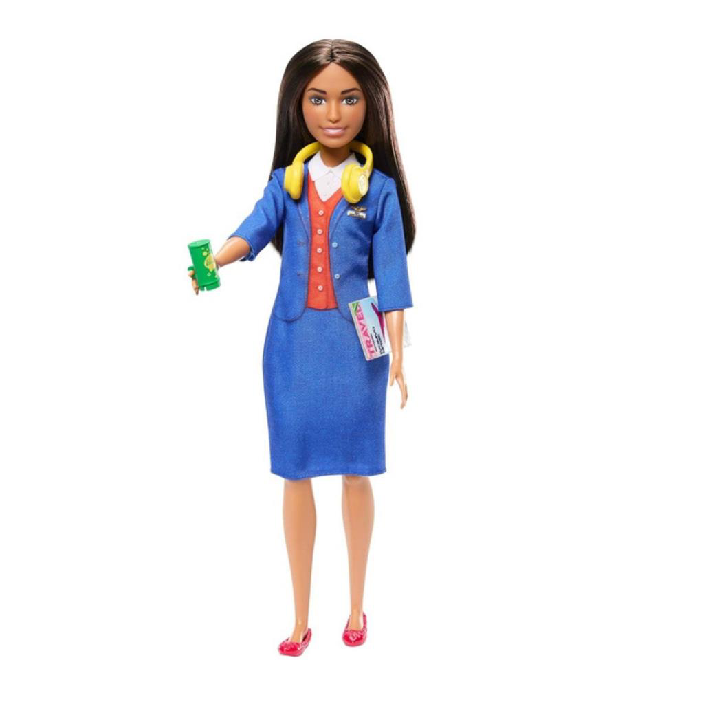 Nessiworld HYT60 Barbie Hostes Bebek ve Aksesuarları