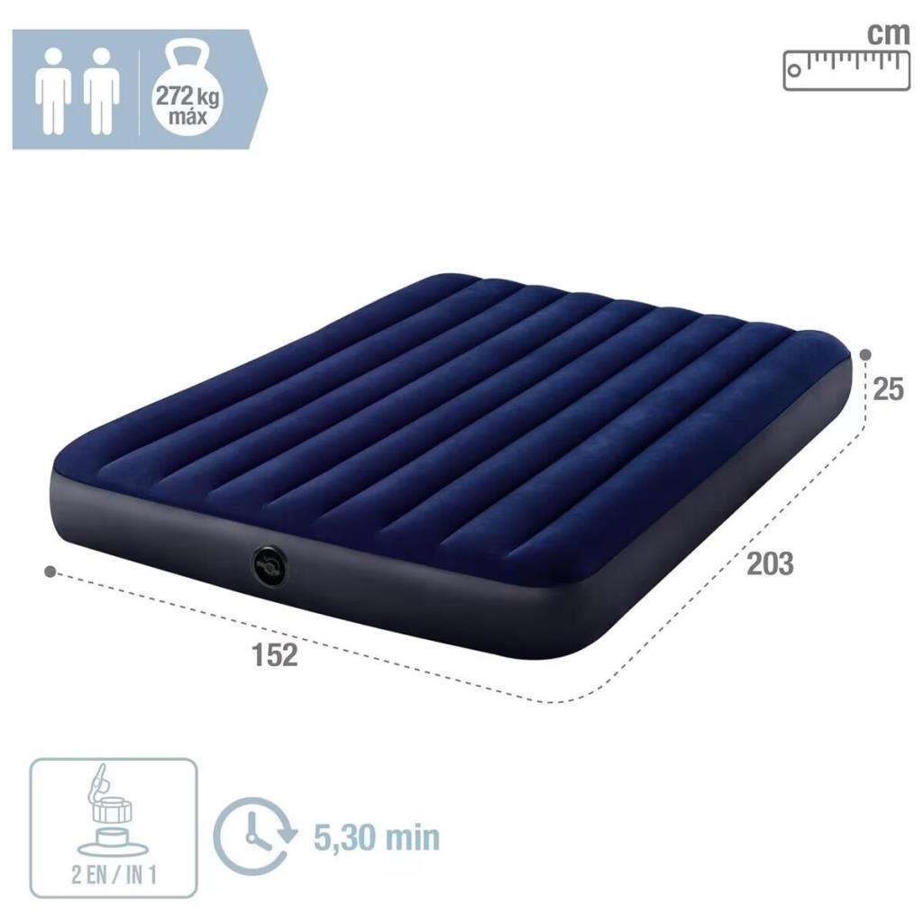 Nessiworld IK64755 Intex King Dura Beam Yatak 183X203X25 Nessiworld IK64755 Intex King Dura Beam Yatak 183X203X25