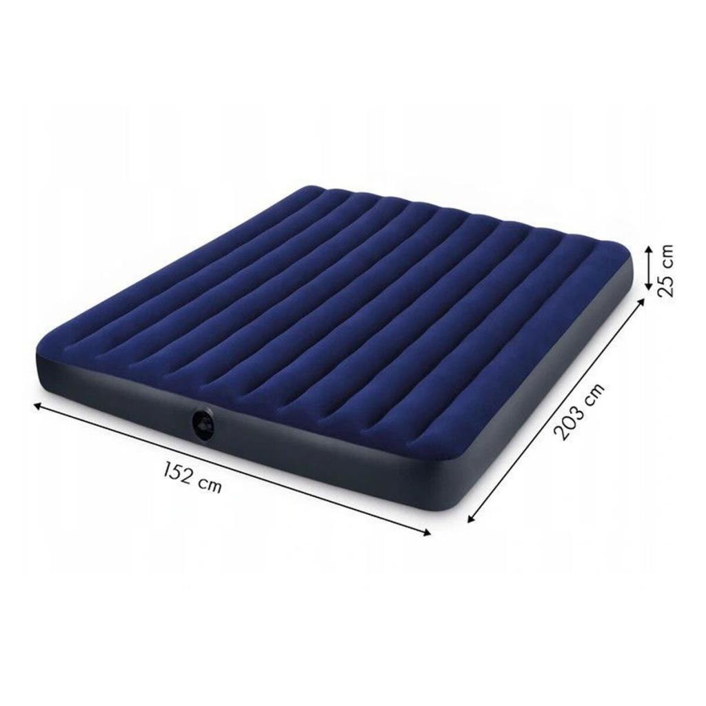 Nessiworld IKY64765 Intex Queen Dura-Beam Klasik Yatak, Yastık, P Nessiworld IKY64765 Intex Queen Dura-Beam Klasik Yatak, Yastık, P