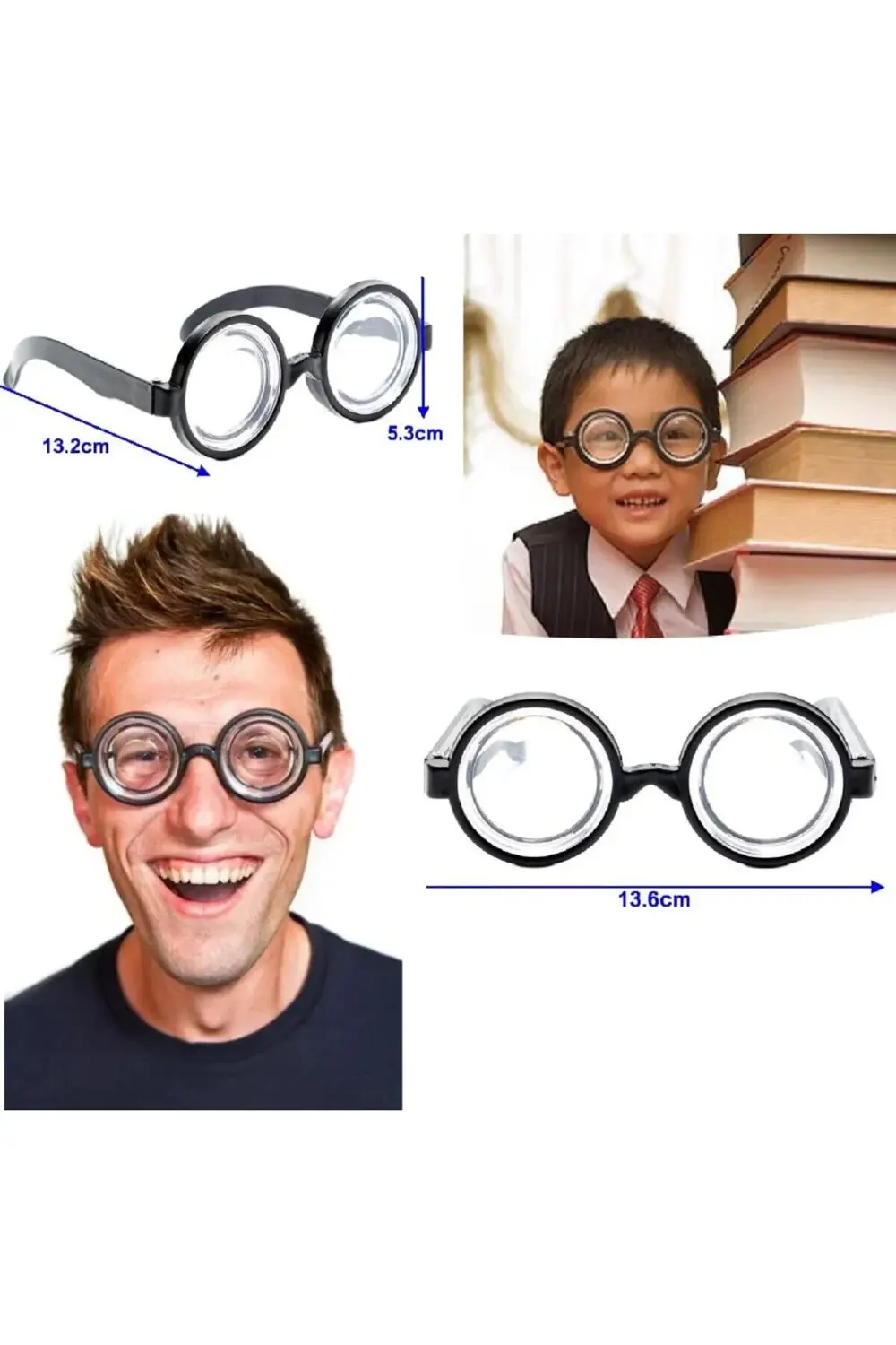 Nessiworld İnek Öğrenci Gözlüğü Şaka Gözlüğü Nessiworld İnek Öğrenci Gözlüğü Şaka Gözlüğü