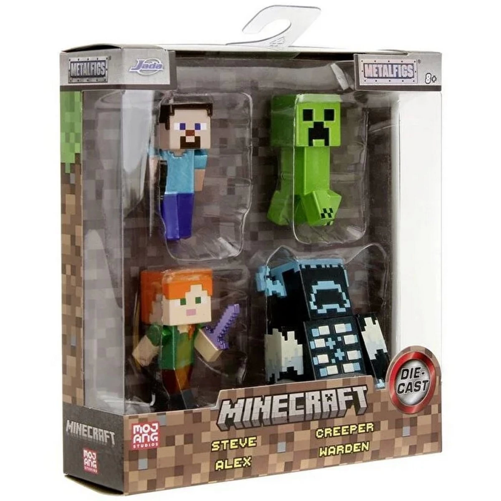 NessiWorld Jada Toys Minecraft 4'lü Paket NessiWorld Jada Toys Minecraft 4'lü Paket