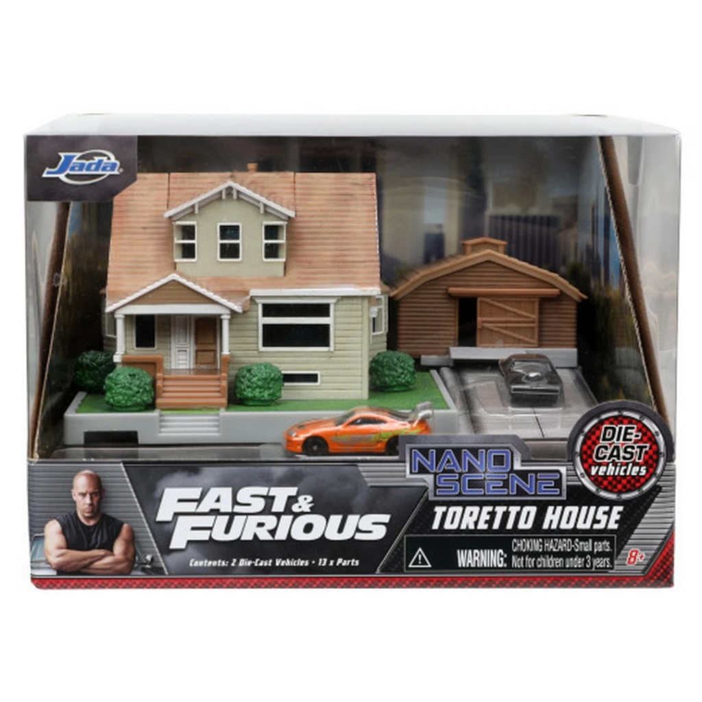 Nessiworld Jada F&F Nano Dom's House Display Diorama