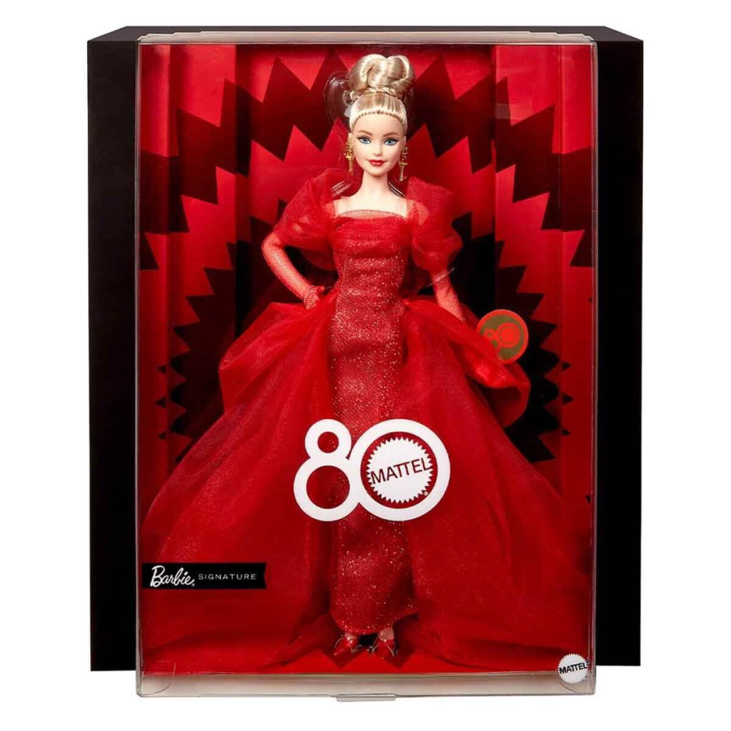 Nessiworld JBJ17 Mattel 80. Yıl Dönümü Koleksiyon Bebek - Sarışın