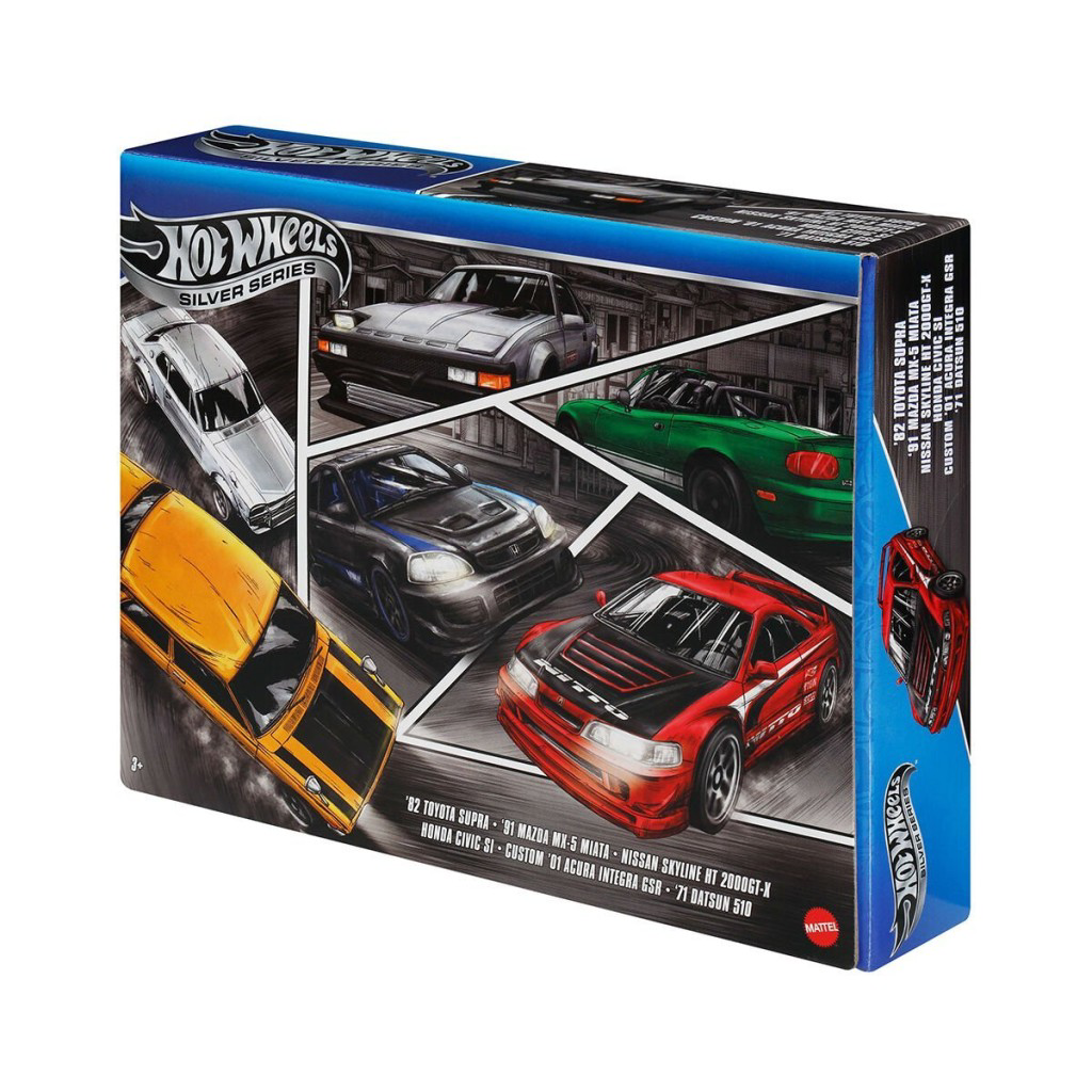 Nessiworld JBY77 Hot Wheels Japon Temalı Çoklu Arabalar