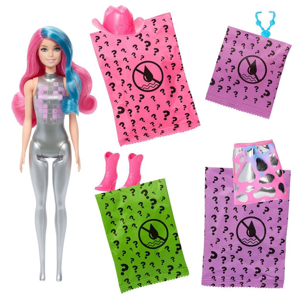 Nessiworld JCP01 Barbie Color Reveal - Renk Değiştiren Sürpriz Ba