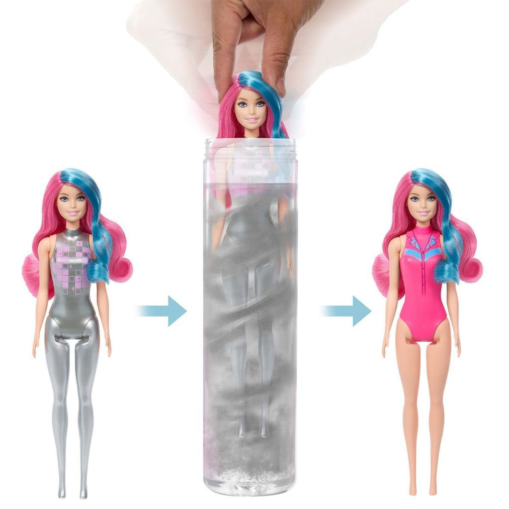 Nessiworld JCP01 Barbie Color Reveal - Renk Değiştiren Sürpriz Ba